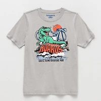Thereabouts Little & Big Kid Boys Easy-on + Easy-off Sensory Friendly Crew Neck Short Sleeve Adaptive Regular Fit Graphic T-Shirt