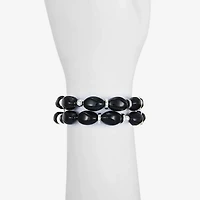 Mixit Silver Tone Womens 2-pc. Bracelet Set