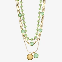 Liz Claiborne Womens 17 Inch Strand Necklace
