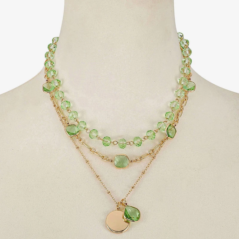 Liz Claiborne Womens 17 Inch Strand Necklace