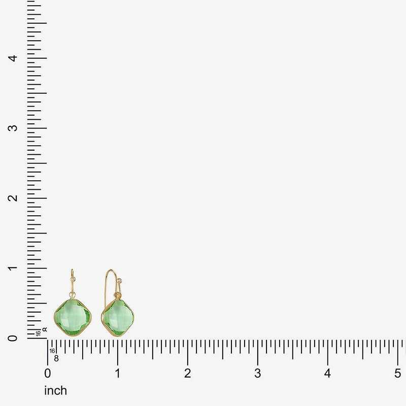 Liz Claiborne Womens Drop Earrings
