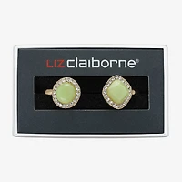 Liz Claiborne Womens Glass Bangle Bracelet