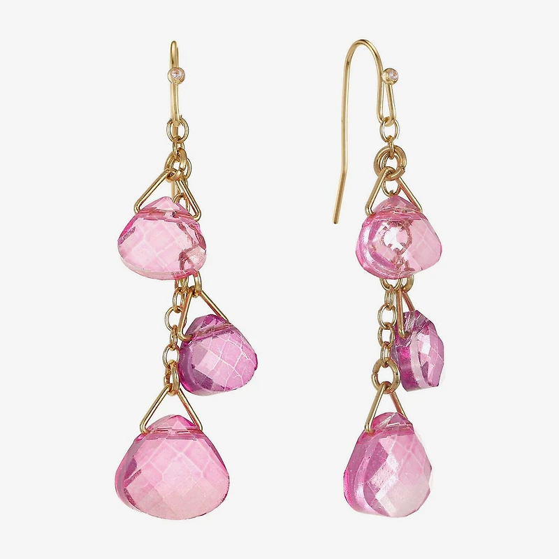 Liz Claiborne Womens Drop Earrings