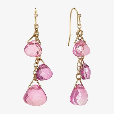 Liz Claiborne Womens Drop Earrings