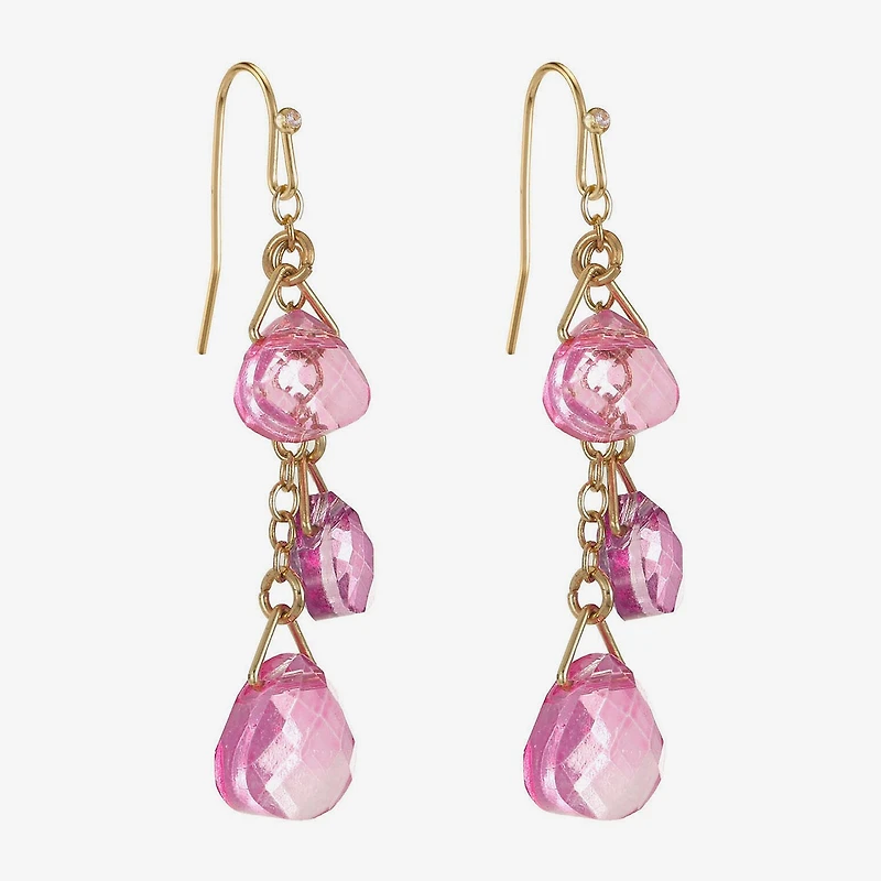 Liz Claiborne Womens Drop Earrings