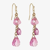 Liz Claiborne Womens Drop Earrings