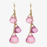 Liz Claiborne Womens Drop Earrings