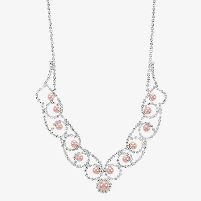 Monet Jewelry Timeless Womens 17 Inch Collar Necklace