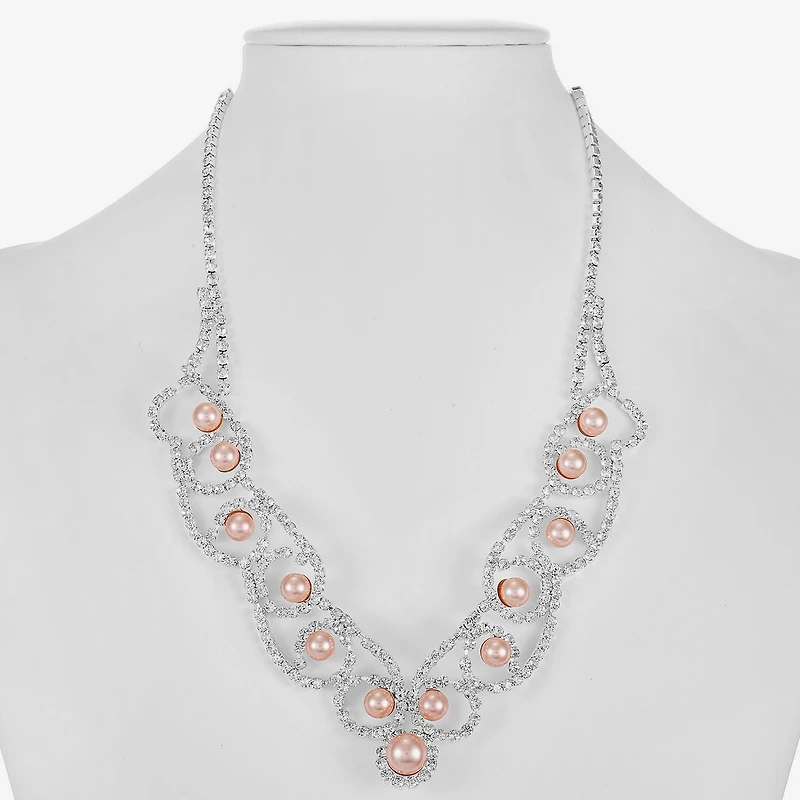 Monet Jewelry Timeless Womens 17 Inch Collar Necklace