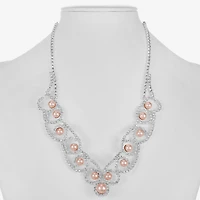 Monet Jewelry Timeless Womens 17 Inch Collar Necklace