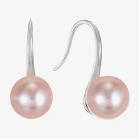 Monet Jewelry Timeless Womens Simulated Pearl Round Hypoallergenic Drop Earrings