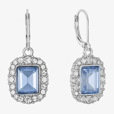 Monet Jewelry Womens Glass Drop Earrings