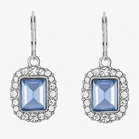 Monet Jewelry Womens Glass Drop Earrings