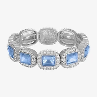Monet Jewelry Womens Glass Stretch Bracelet