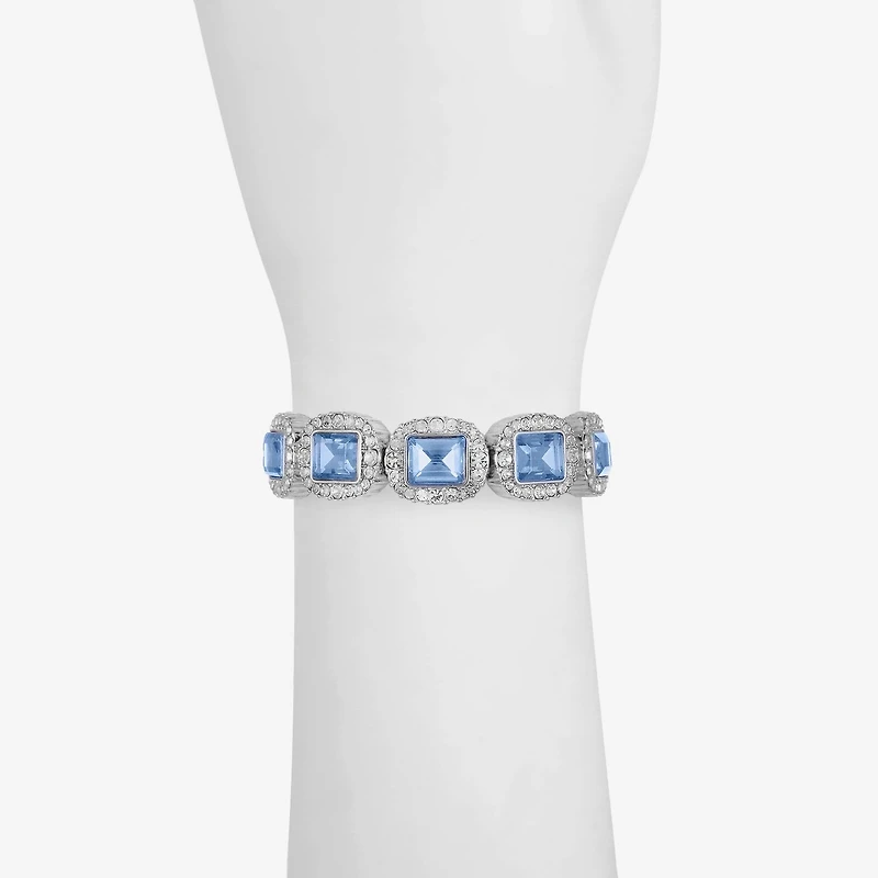 Monet Jewelry Womens Glass Stretch Bracelet