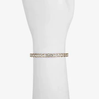 Liz Claiborne Womens Glass Stretch Bracelet