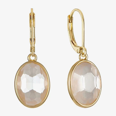 Monet Jewelry Womens Glass Drop Earrings