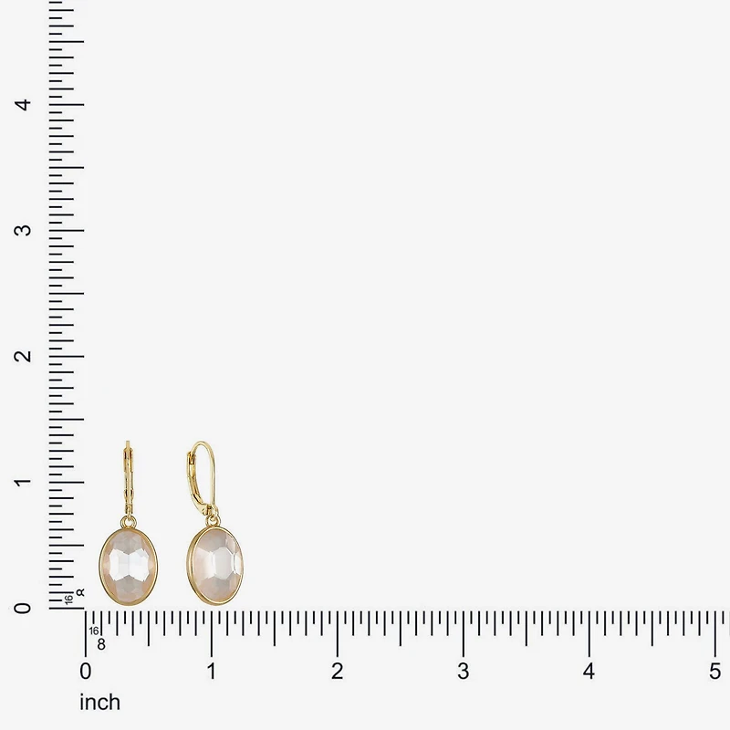 Monet Jewelry Womens Glass Drop Earrings