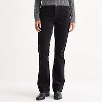 St. John's Bay Womens Tall Mid Rise Bootcut Corduroy Pant