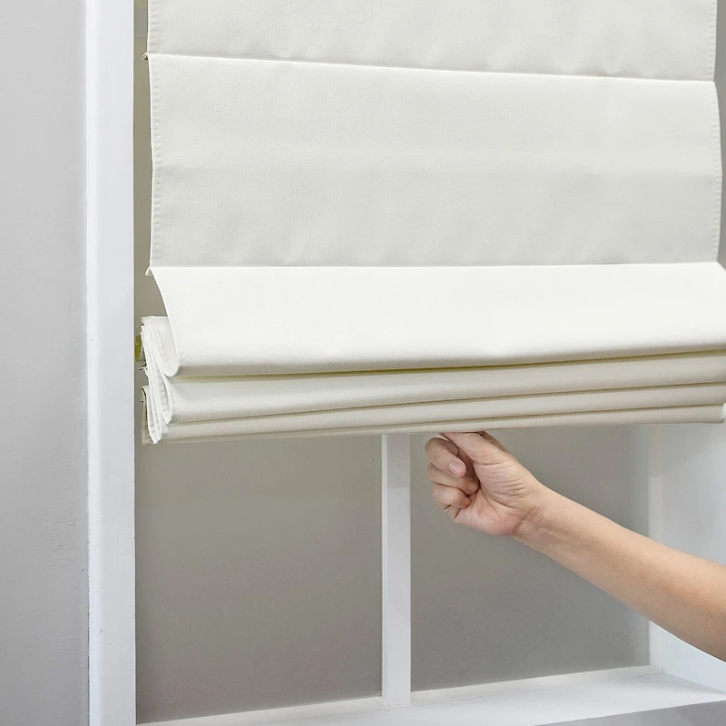 Dover Cordless Room Darkening Roman Shade