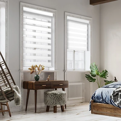Dover Day & Night Energy Saving Cordless Light-Filtering Roller Shade