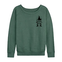 Wicked Elphaba Womens Round Neck Long Sleeve Regular Fit Graphic T-Shirt