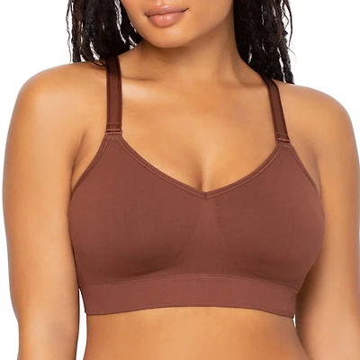 Curvy Couture Full Coverage Wireless Bra 1331