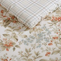 Laura Ashley Bramble Floral Midweight Reversible Comforter Set