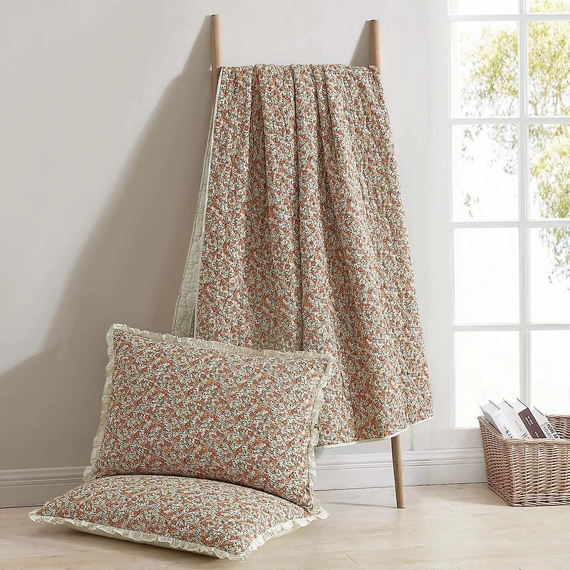 Laura Ashley Loveston Reversible REVERSIBLE Quilt Set
