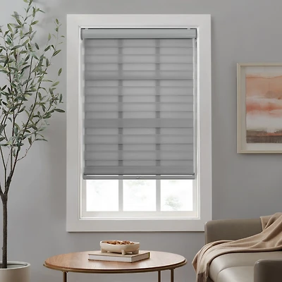 Eclipse Zebra Cordless Light-Filtering Roller Shade