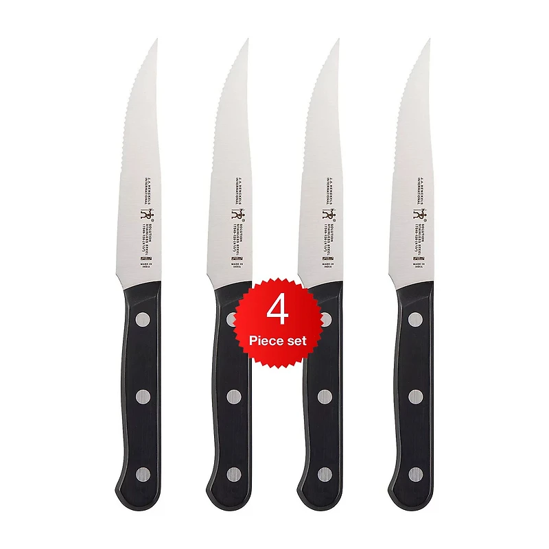 Henckels International Solution 4-Pc. Steak Knife Set