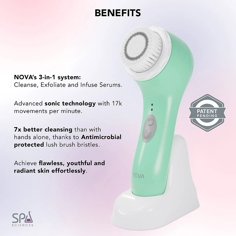 Spa Sciences Nova Antimicrobial Sonic Cleansing System