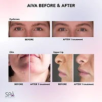 Spa Sciences Aiva Epilator – Facial Hair Remover & Eyebrow Trimmer