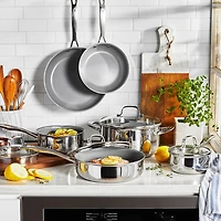 Henckels Stainless Steel 10-pc. Cookware Set
