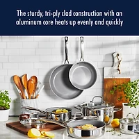 Henckels Stainless Steel 10-pc. Cookware Set