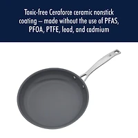 Henckels Stainless Steel 10" Frying Pan with Lid