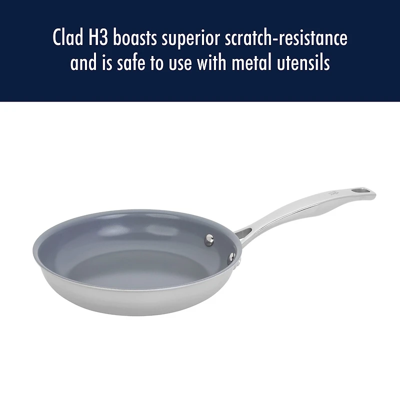 Henckels Stainless Steel 2-pc. Frying Pan Set