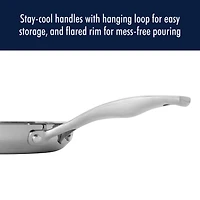 Henckels Stainless Steel 2-pc. Frying Pan Set