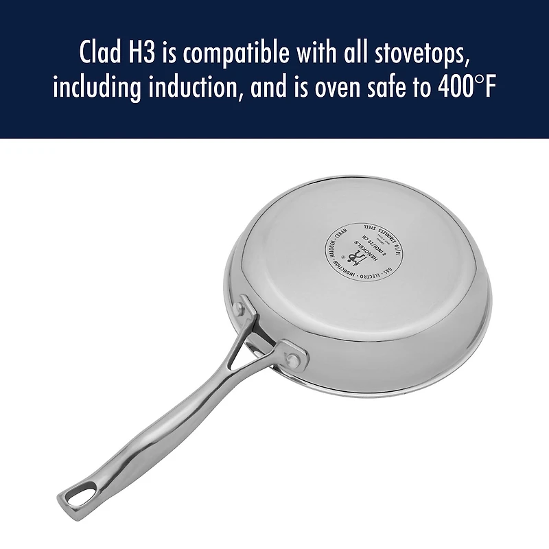 Henckels Stainless Steel 2-pc. Frying Pan Set