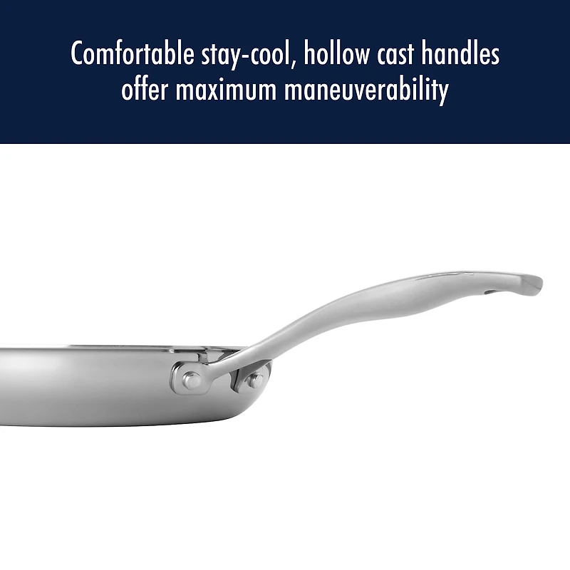 Henckels Stainless Steel 10" Frying Pan with Lid