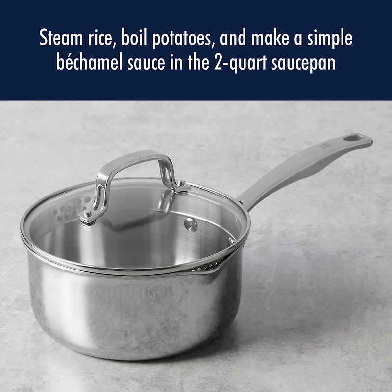 Henckels Stainless Steel 2-qt. Sauce Pan