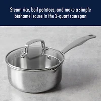 Henckels Stainless Steel 2-qt. Sauce Pan
