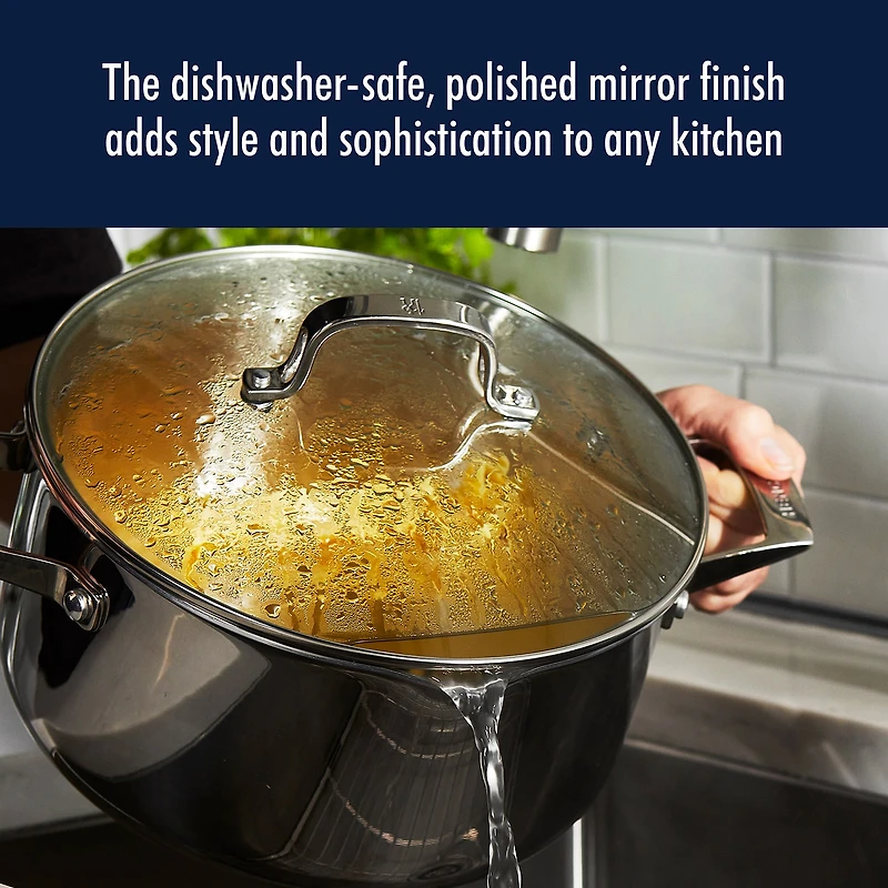 Henckels Stainless Steel 6-qt. Dutch Oven