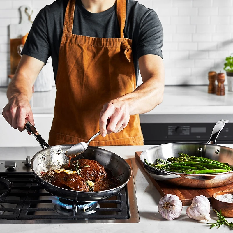 Henckels Stainless Steel 2-pc. Frying Pan Set