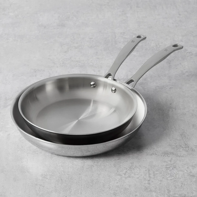 Henckels Stainless Steel 2-pc. Frying Pan Set