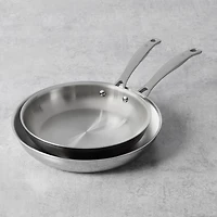 Henckels Stainless Steel 2-pc. Frying Pan Set