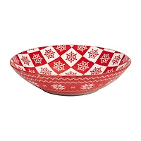 Certified International Peppermint Candy 6-pc. Porcelain Soup Bowl