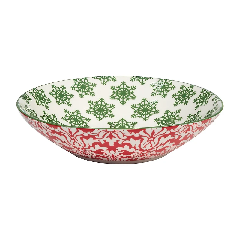 Certified International Winter Medley 6-pc. Porcelain Soup Bowl