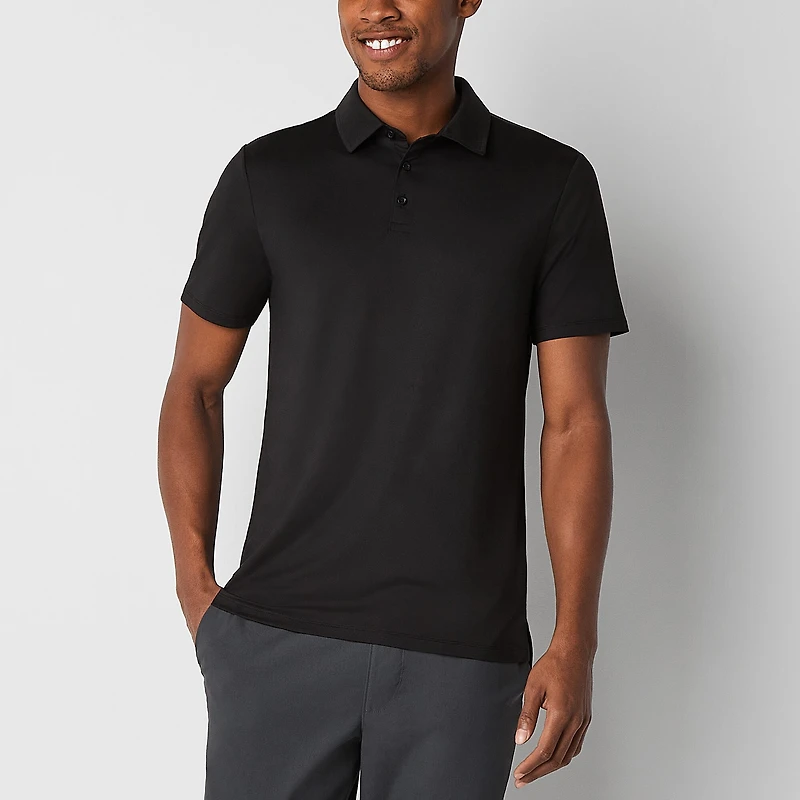 Stylus Mens Regular Fit Short Sleeve Supersoft Essential Polo Shirt