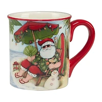 Certified International Santa's Wish 4-pc. Coffee Mug